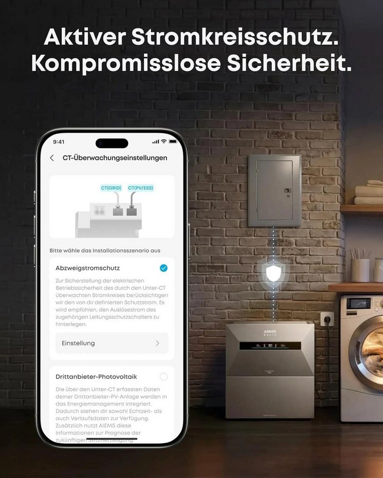 Anker Balkonkraftwerk Anker SOLIX Smart Meter, Smarter Zähler für Solarbank Serie – Bild 5 von 5