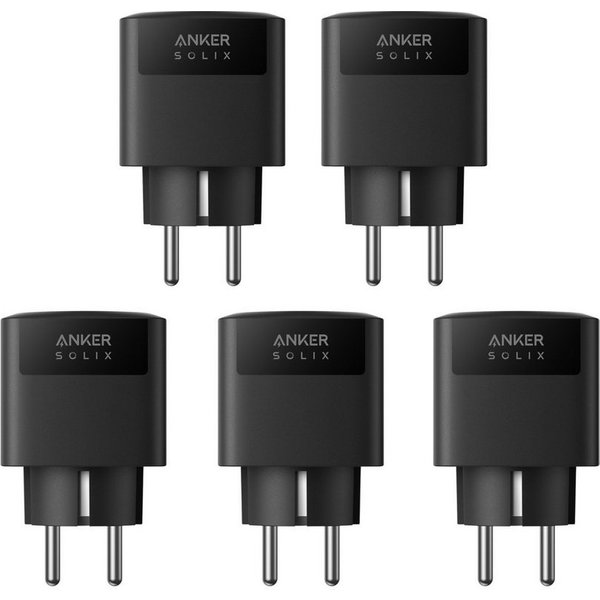 Anker Balkonkraftwerk Anker SOLIX Smart Plug Gen2 für Anker SOLIX 3 Pro/2 Pro/AC/Plus, WLAN, Einfache Installation, 0% MwSt.