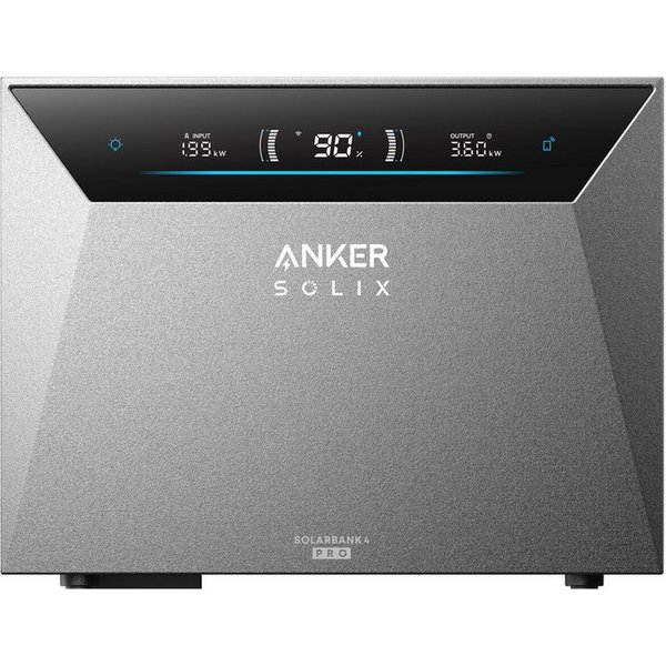 Anker Balkonkraftwerk Anker SOLIX Solarbank 4 E5000 Pro 5000W Solarspeicher, 2500 W, mit 2500W Ausgangsleistung, IP66