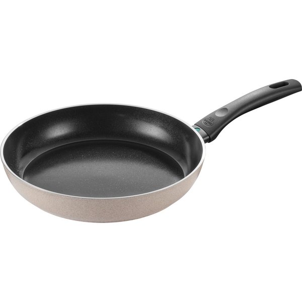 BALLARINI Bratpfanne Ledro, Aluminium (1-tlg), Keramikbeschichtung, recyceltes Aluminium, Thermopoint, Made in Italy