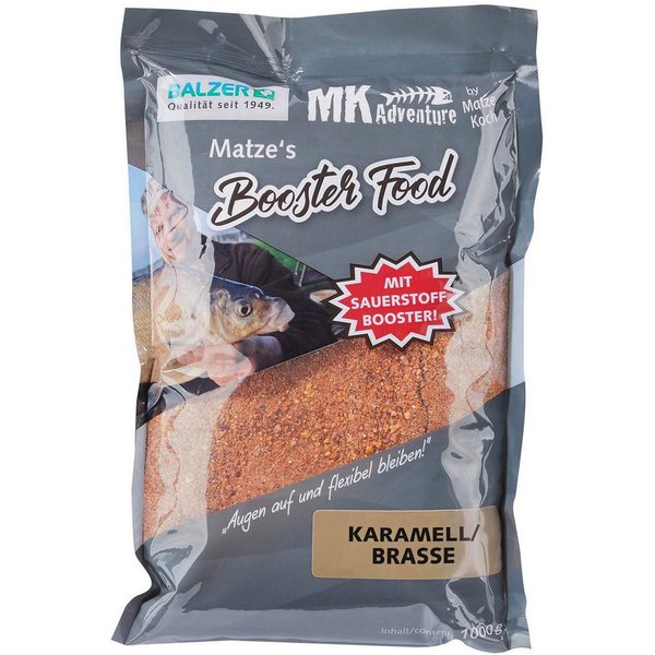 Balzer Kunstköder, Balzer MK Booster Food Karausche/Brasse 1kg Grundfutter