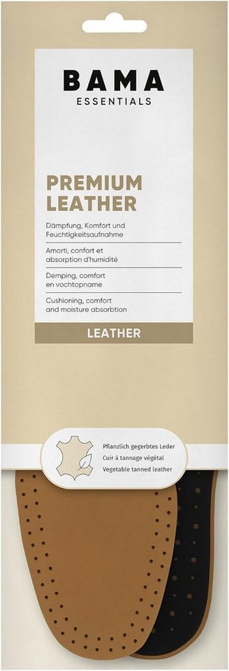 BAMA Group Ledersohlen BAMA Essentials Premium Leather Exquisit Ledereinlagen, 1 Paar – Bild 2 von 5