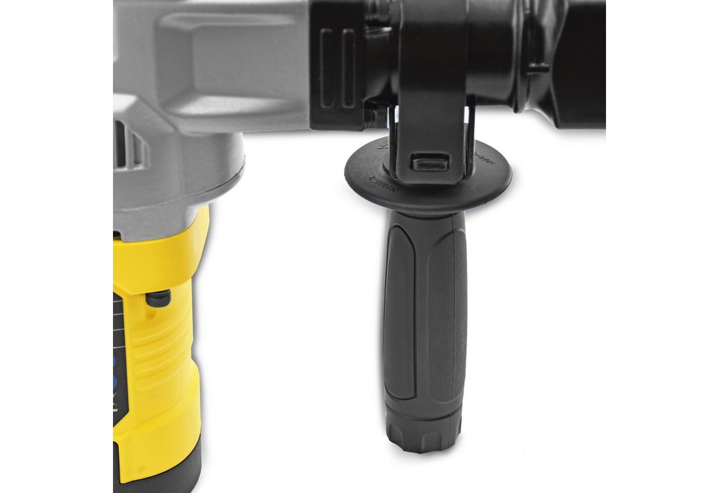 BAMATO Abbruchhammer STH-155 Abbruchhammer 20 Joule Spitzmeißel Flachmeißel 230V, 1300 in W, (7-tlg) SDS-Max Werkzeugaufnahme, SOFT-Grip, Koffer – Bild 4 von 5