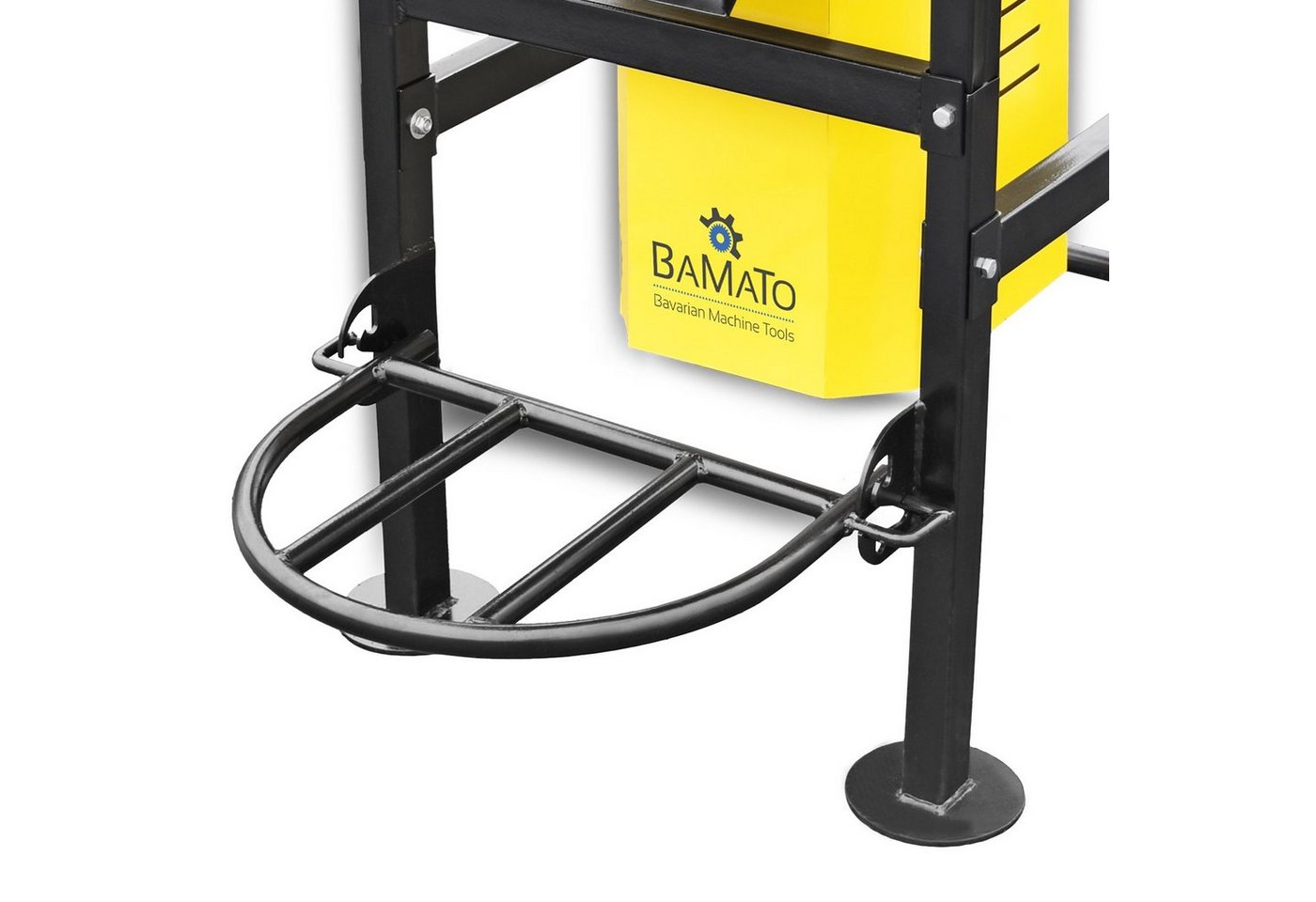 BAMATO Betonmischer BCM-120, (1 St), Wasseranschluss, Sackaufreißer, Zwangsmischer – Bild 5 von 5