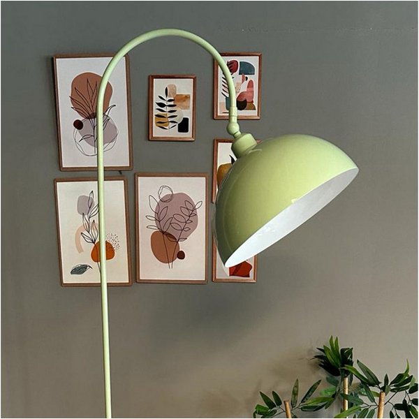 Bamyum Stehlampe Moderne Stehlampe aus Metall mit E27, verstellbarer Lampenschirm, ohne Leuchtmittel, E27, verstellbarer Lampenschirm, Stehluchte mit Ablage