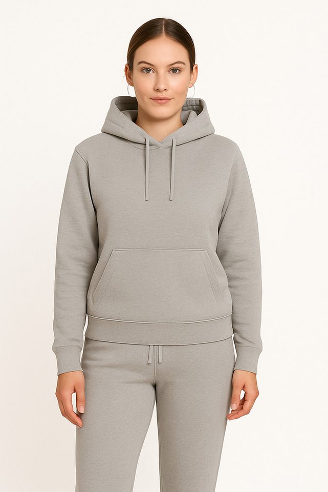 Banco Jogginganzug Damen Trainingsanzug mit Kapuzenpullover und Jogginghose (1x Kapuzenpullover 1x Sporthose), Sportanzug Damen 2-Teiler Set – Bild 3 von 5