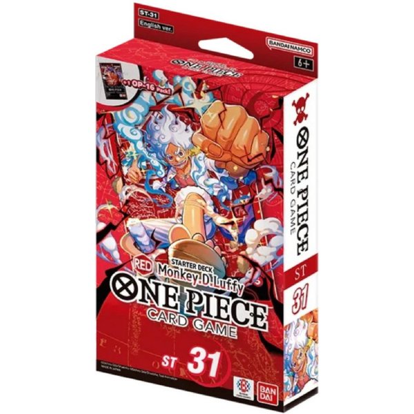 Bandai Sammelkarte One Piece ST31 Starter Deck Red Monkey D. Luffy