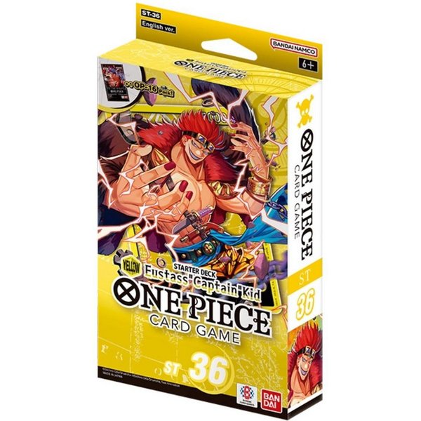 Bandai Sammelkarte ST36 YELLOW Eustass