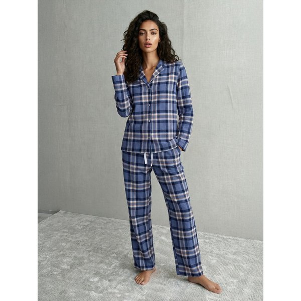 Banii Pyjama Langarm Set Ruby Karo Schlafanzug