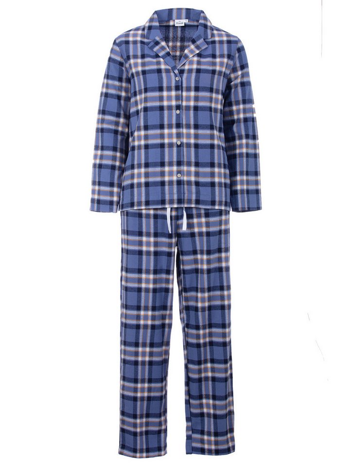 Banii Pyjama Langarm Set Ruby Karo Schlafanzug – Bild 3 von 5