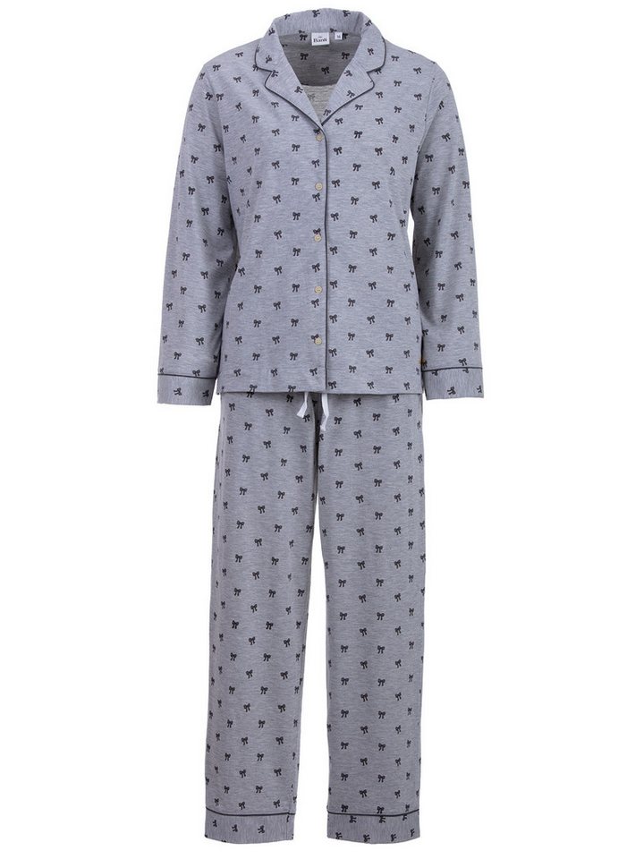 Banii Pyjama Langarm Set Ruby Schleifen Schlafanzug – Bild 3 von 5