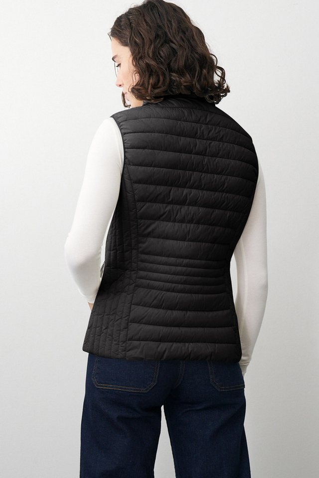 Barbara Lebek Steppweste moderne Steppweste oder Gilet für Damen in Schwarz – Bild 4 von 5