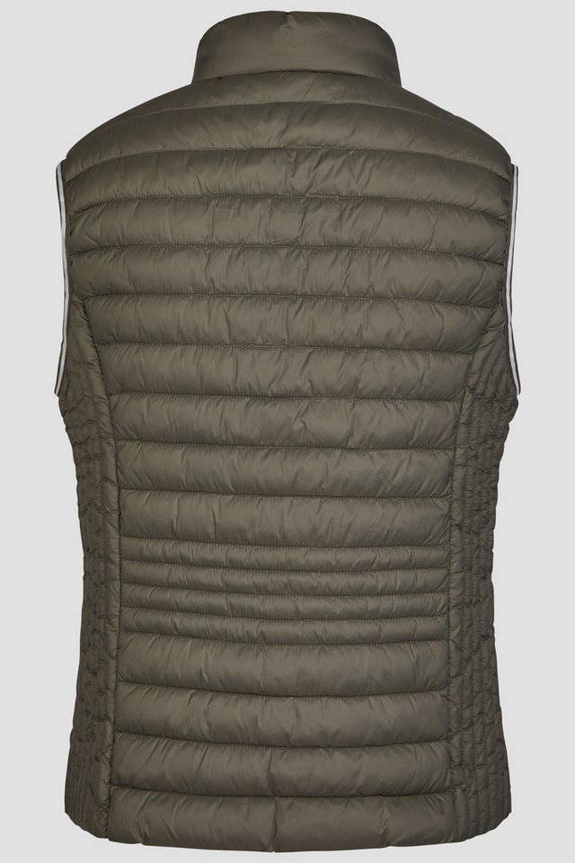 Barbara Lebek Steppweste moderne Steppweste oder Gilet für Damen in Grün – Bild 5 von 5
