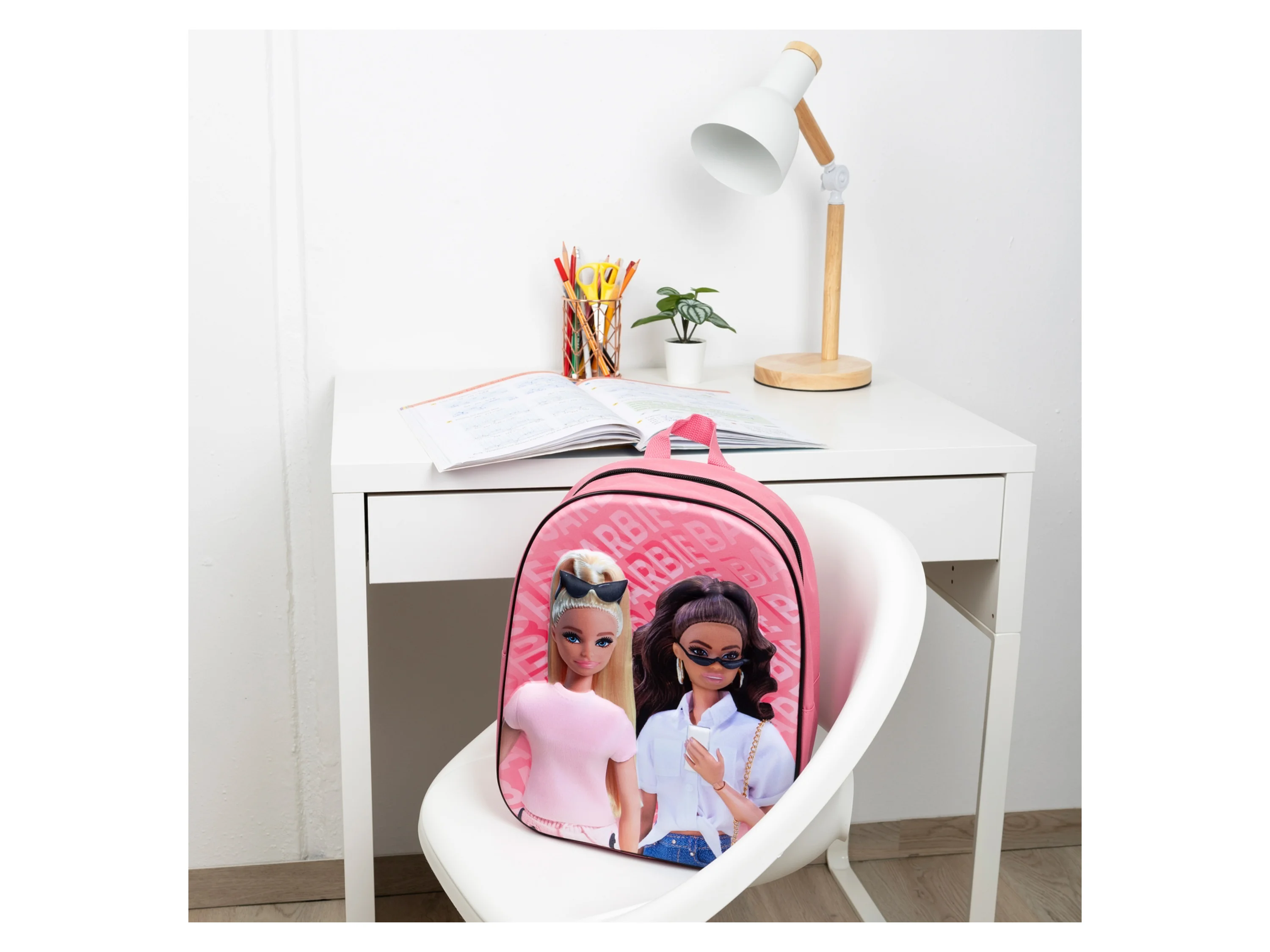 BARBIE 3D Rucksack (Rosa) – Bild 4 von 4