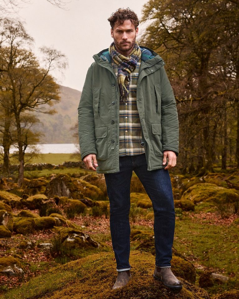 Barbour Modeschal Schal Tartan Lambswool – Bild 3 von 3