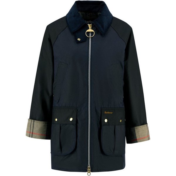 Barbour Outdoorjacke Kurzer Wachsmantel Kettlewell Freizeit