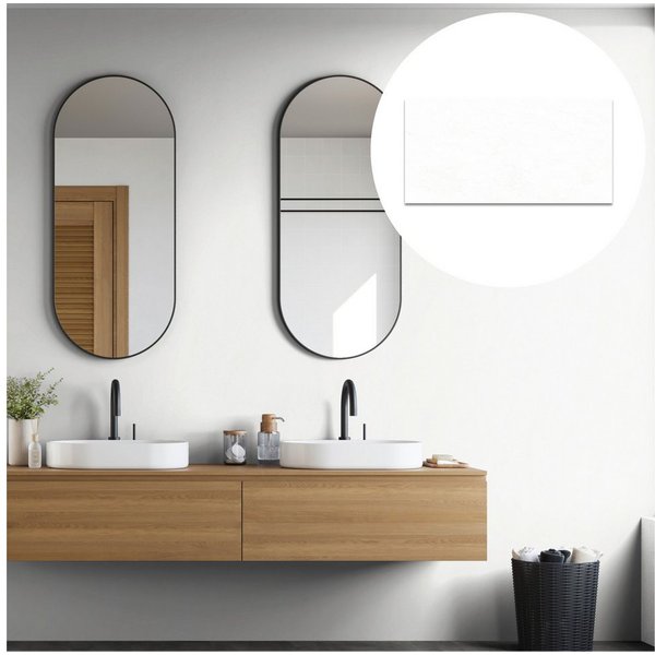 BARIDECOR Wandpaneel wasserfeste Wandfliese selbstklebend, BxL: 60x30 cm, 0,18 qm, (Packung mit 1,62 qm, Versandkostenfreie Lieferung) 9 Fliesen/Karton, inkl. K