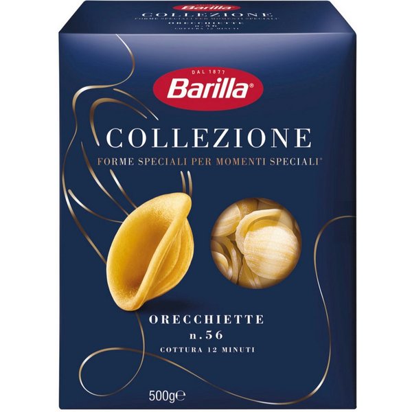 Barilla Nudeln, Barilla Collezione Orecchiette Pugliesi Hartweizen Pasta 500g