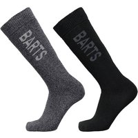 BARTS Herren Basic Skisock 2 Pack, Größe 43 in Schwarz