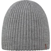 BARTS Herren Beanie Wilbert, Größe ONE SIZE in Grau