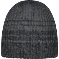 BARTS Herren Telbirs Beanie, Größe ONE SIZE in Grau
