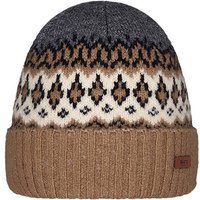 BARTS Barts Unisex Mütze Gregorys Beanie, Größe 00 in Braun