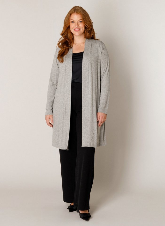 Base Level Curvy Longstrickjacke Große Größen – Bild 3 von 5