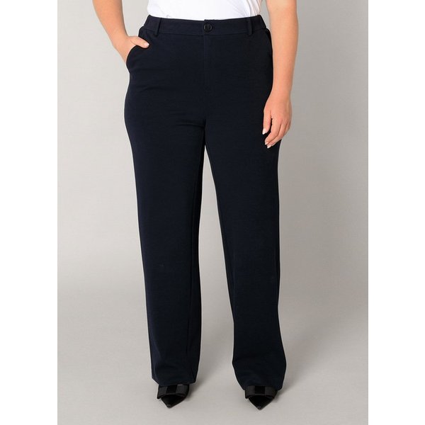 Base Level Curvy Stoffhose Yorinthe mit elastischem Bund und Stretch