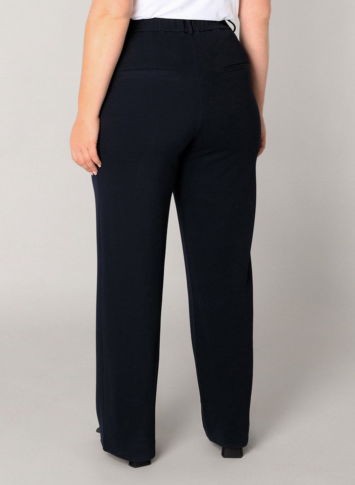 Base Level Curvy Stoffhose Yorinthe mit elastischem Bund und Stretch – Bild 2 von 5