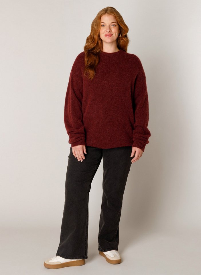 Base Level Curvy Strickpullover Yanara mit Wolle und Elasthan – Bild 4 von 5
