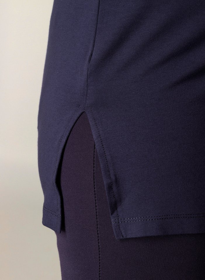 Base Level Curvy Trägertop Hüftbedeckender Schnitt mit Schlitzen am Saum – Bild 5 von 5