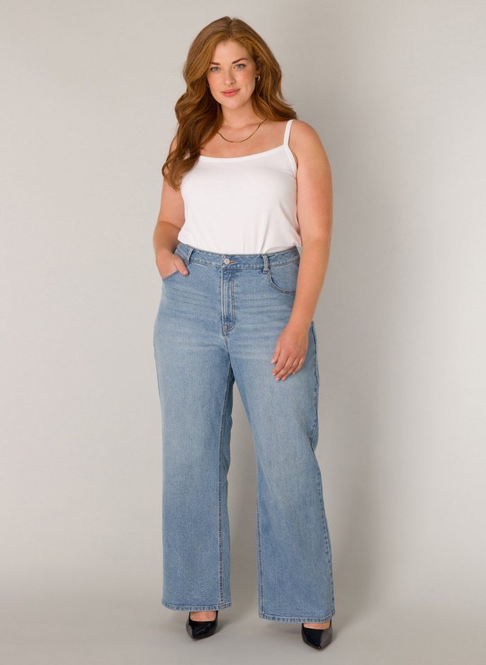 Base Level Curvy Weite Jeans in großen Größen – Bild 4 von 5