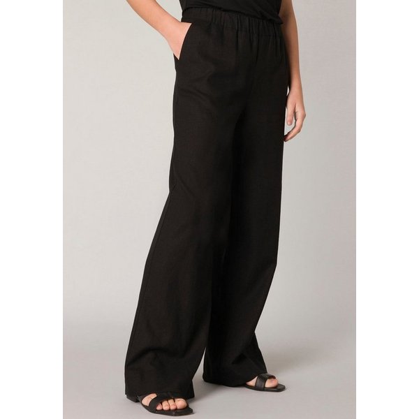 Base Level Leinenhose Yul Sommerhose mit elastischem Bund