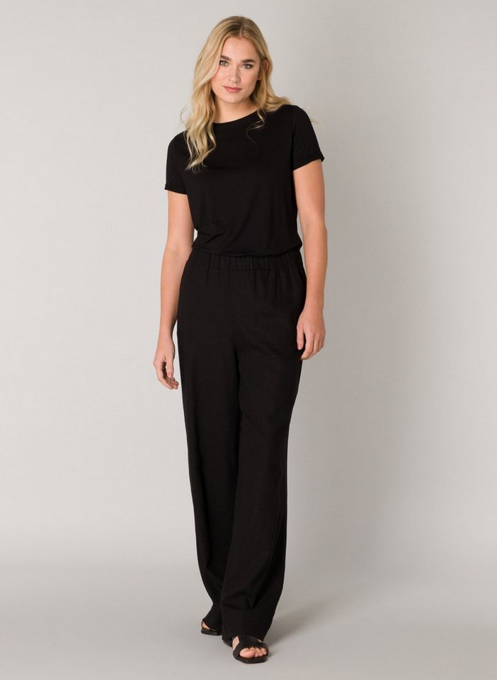Base Level Leinenhose Yul Sommerhose mit elastischem Bund – Bild 3 von 5