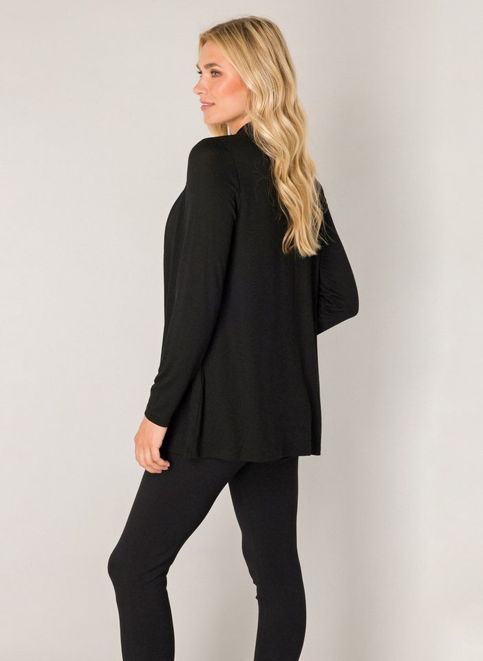 Base Level Strickjacke Yayla In elastischem Feinstrick – Bild 2 von 5