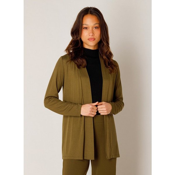 Base Level Strickjacke Yayla In elastischem Feinstrick