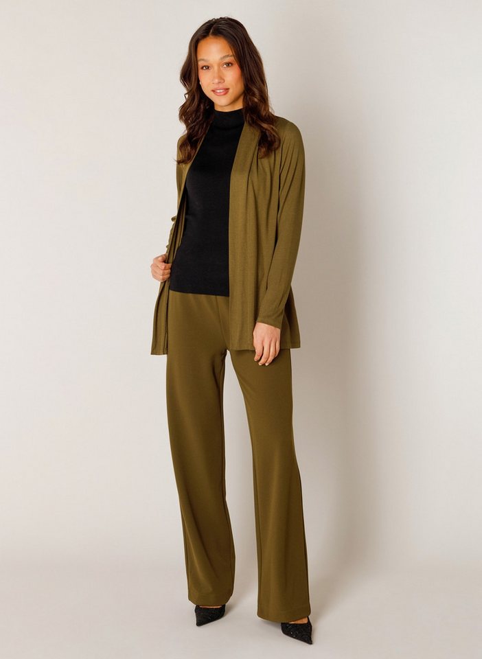 Base Level Strickjacke Yayla In elastischem Feinstrick – Bild 2 von 5