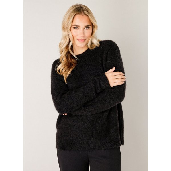 Base Level Strickpullover Yana mit Wolle