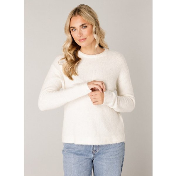 Base Level Strickpullover Yana mit Wolle