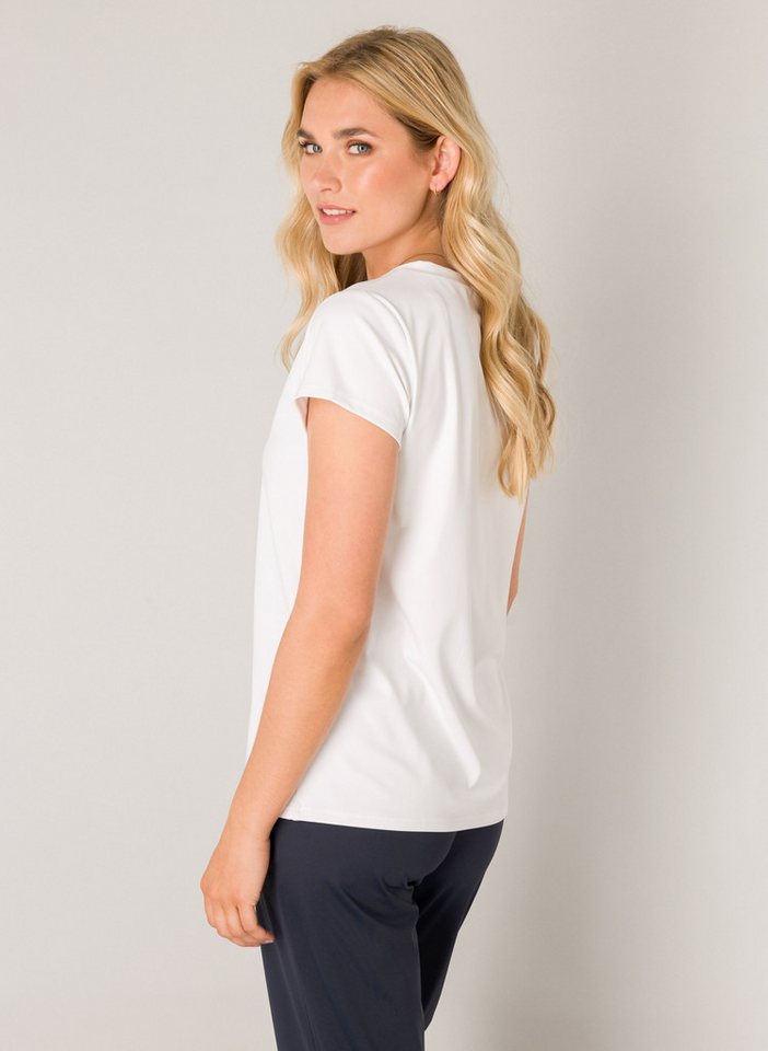Base Level T-Shirt Tilly mit V-Ausschnitt – Bild 2 von 3