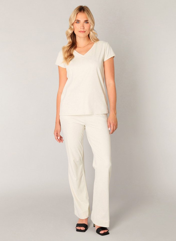 Base Level T-Shirt Tilly mit V-Ausschnitt – Bild 3 von 4