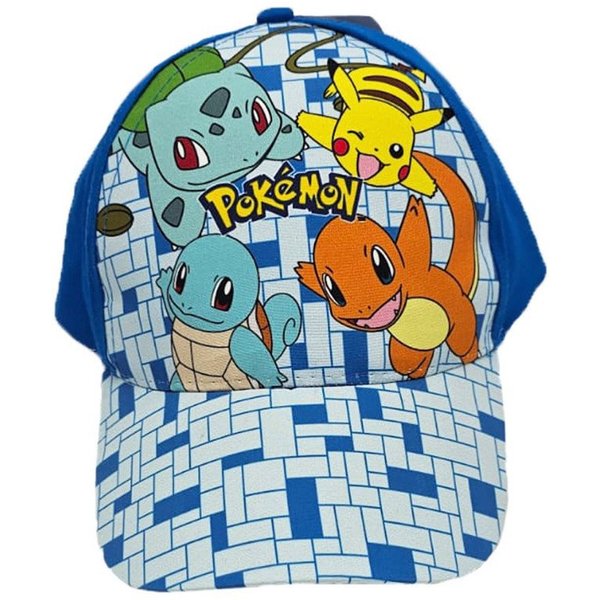 POKÉMON Baseball Cap Basecap Cap Pokemon blau