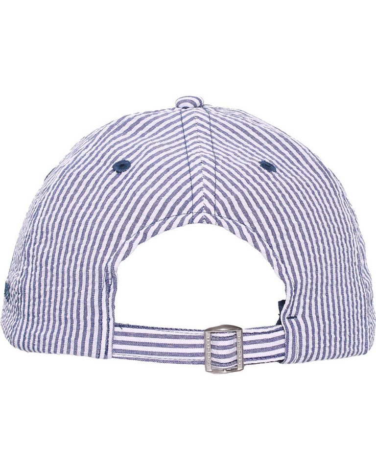 bugatti Baseball Cap Gestreifte bugatti Basecap mit Seersucker-Effekt – Bild 2 von 3