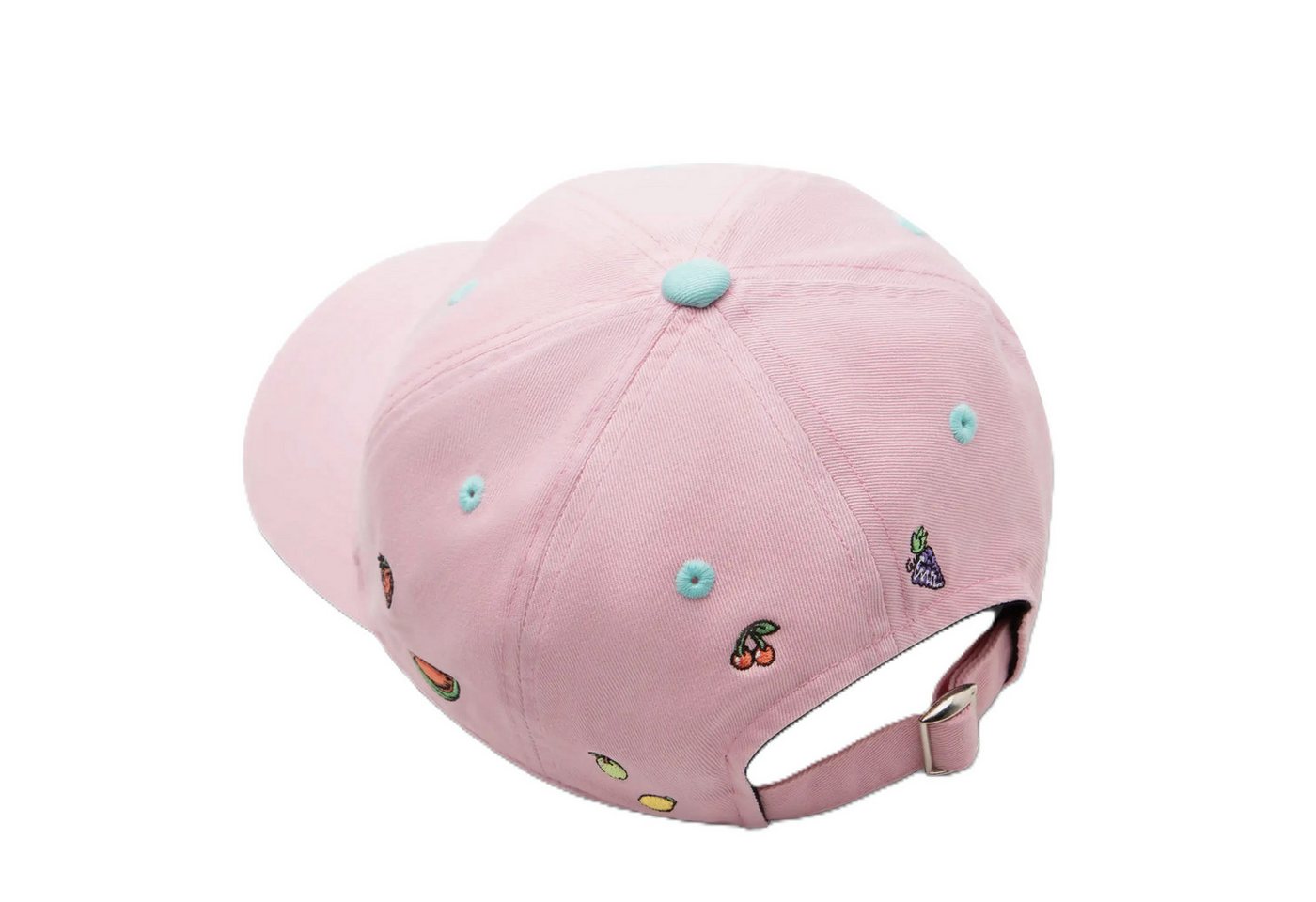 koaa Baseball Cap koaa - Die Maus "Früchte" - Polo Cap pink (Basecap, Basecap) – Bild 2 von 5