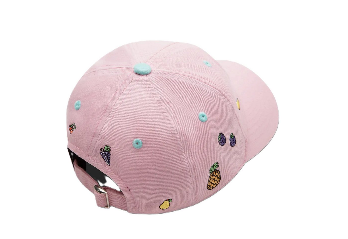 koaa Baseball Cap koaa - Die Maus "Früchte" - Polo Cap pink (Basecap, Basecap) – Bild 3 von 5
