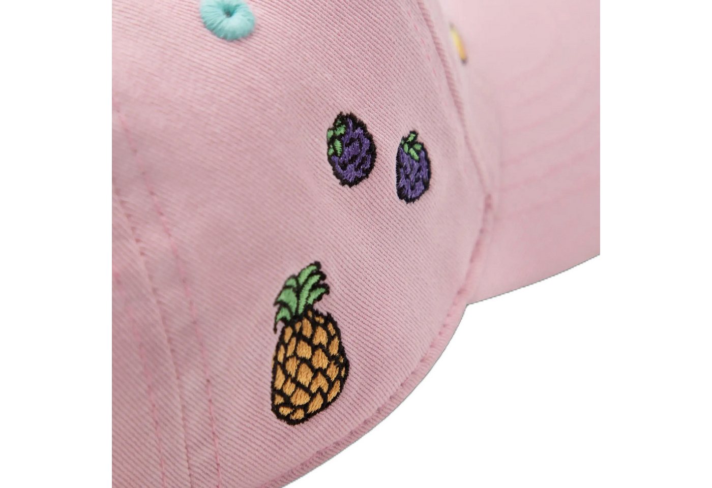 koaa Baseball Cap koaa - Die Maus "Früchte" - Polo Cap pink (Basecap, Basecap) – Bild 4 von 5