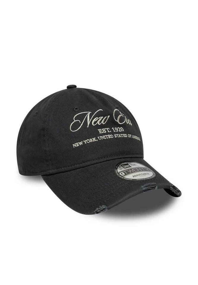 New Era Baseball Cap New Era Washed Distressed 9Twenty A-Frame Cap Dunkelgrau (1-St) – Bild 3 von 5