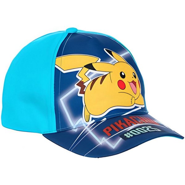 POKÉMON Baseball Cap Pokemon Pikachu Kinder Basecap Baseball Kappe Mütze Gr. 52 bis 54