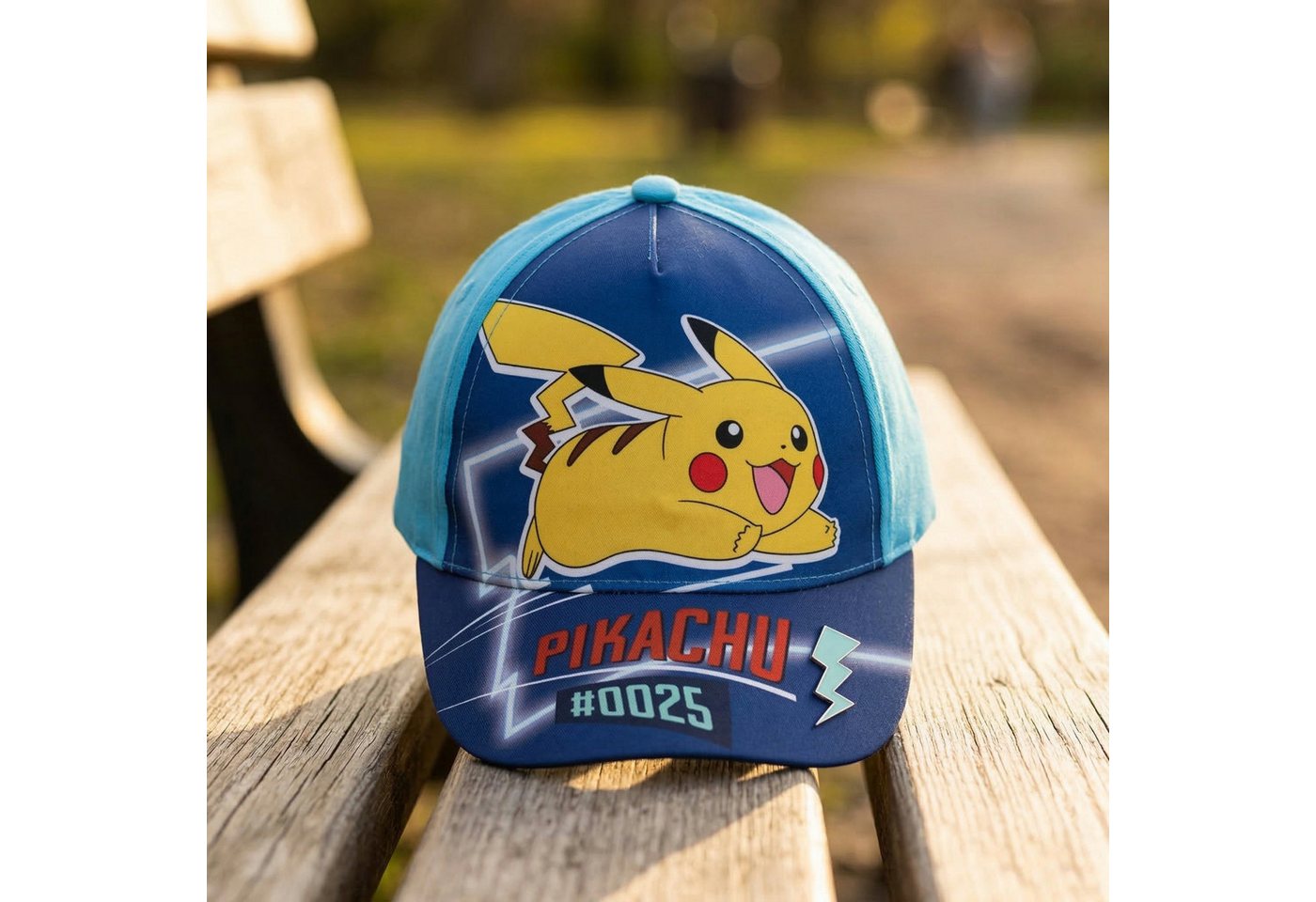 POKÉMON Baseball Cap Pokemon Pikachu Kinder Basecap Baseball Kappe Mütze Gr. 52 bis 54 – Bild 5 von 5