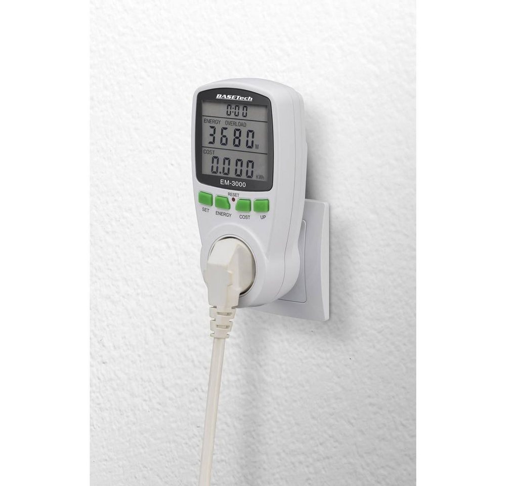 Basetech Energiekostenmessgerät Energiekostenmessgerät BT-1611632, Kostenprognose – Bild 3 von 4